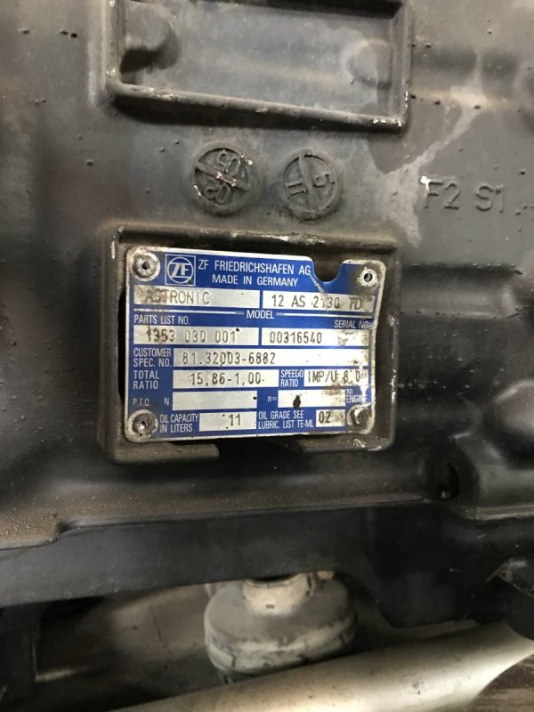 Gearbox MAN 12AS 2130TD - Image 2