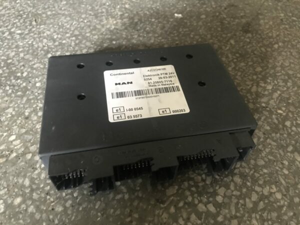 MAN PTM control unit