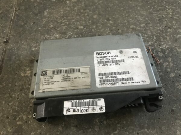 MAN intarder control unit