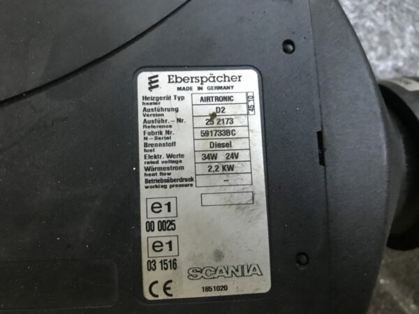 Scania heater Airtronic D2 - Image 2