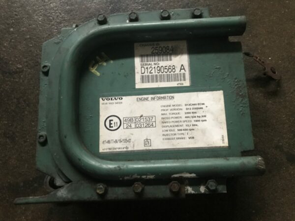 Volvo engine D12C460 control unit