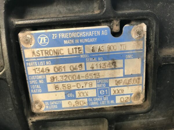 MAN gearbox 6AS 800TO - Image 2