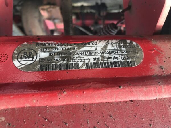 BPW axle HSF 9010 ECO-P - Image 6