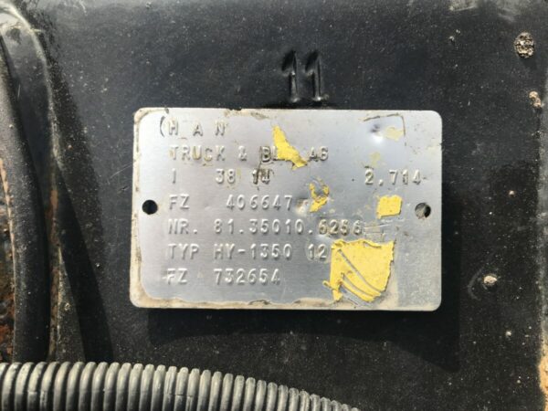 MAN rear axle HY-1350 12 - Image 7