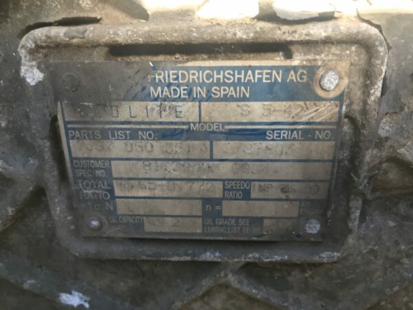 MAN gearbox S5-42 - Image 2