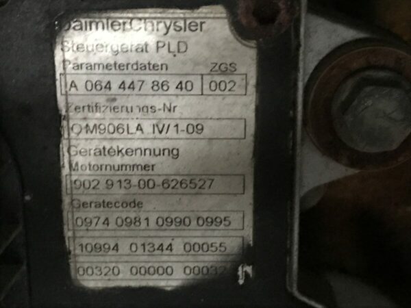 Mercedes-Benz engine OM906LA IV/1-09 - Image 2
