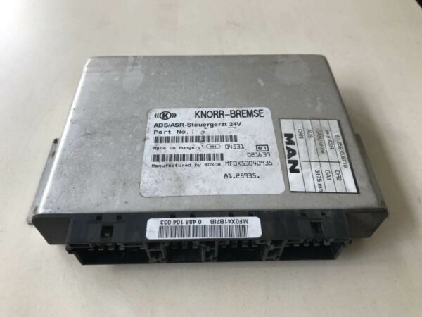 MAN ABS/ASR control unit